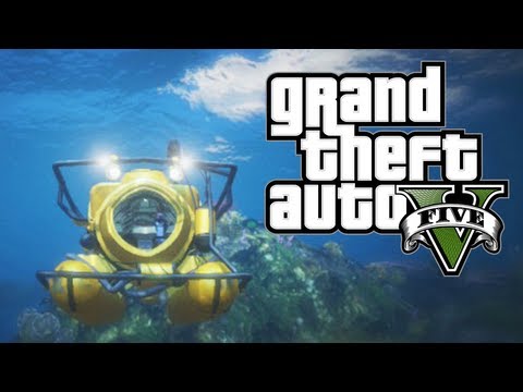 GTA V - How To Unlock Submarine & Scuba Suit + Make $690000 CASH in Grand Theft Auto V (GTA 5)
