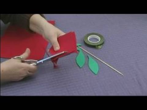 Flowers - Looking for free kids crafts? Learn how to make rose petals for foam flowers in this free video clip about easy foam crafts for kids. Expert: Karen Weisman B...