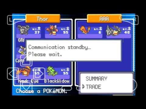 how to trade pokemon from gb to gba