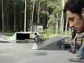 Brad Kuramoto skates in Anchorage