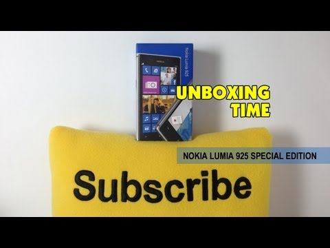 Nokia Lumia 925 Special Edition Unboxing & First Look