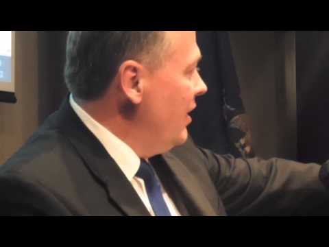 Kalamazoo County Prosecutor Jeffrey Getting announces that he has accepted the victory.  