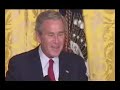 In the Arena with President George W. Bush