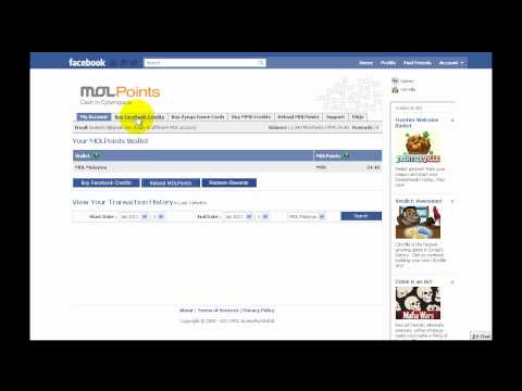 how to buy facebook credits