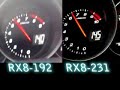 RX8 192vs231 RX8 192vs231