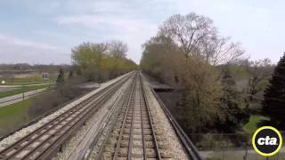 CTA Ride the Rails: Yellow Line to Howard in Real