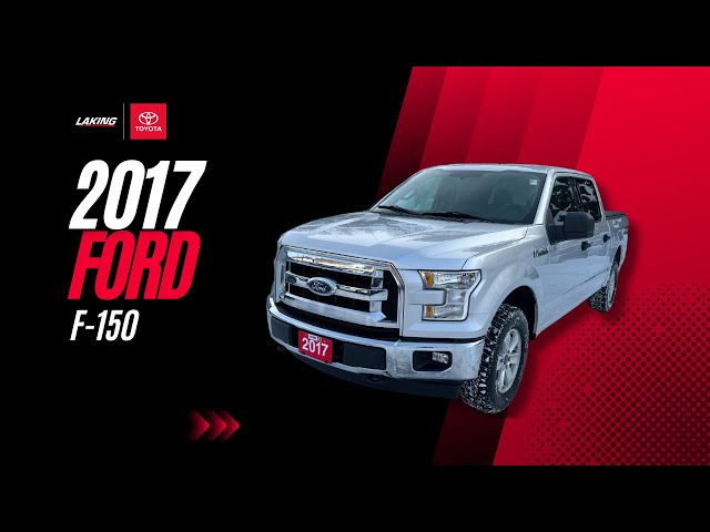 2017 Ford F-150 XLT 4X4 Super Crew This boasts high tow and payl in Cars & Trucks in Sudbury