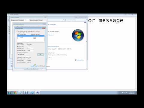 how to virtual memory windows 7
