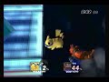 It was Andrew's turn in our tournament with CPUs, and he just happened to face the sadistic side of a level 9 Pikachu's AI.