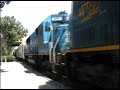 CSX Q439 - Conrail And Heavy Duty Flats