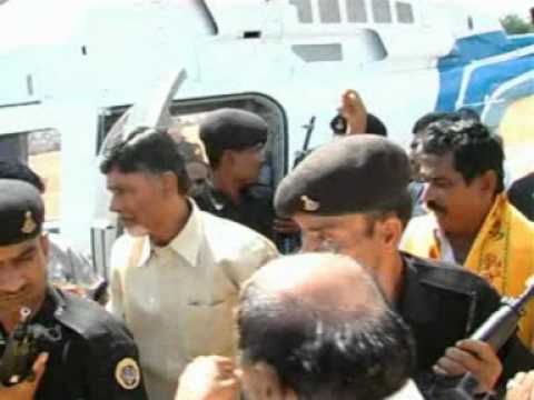 Chandrababu Naidu in Kurnool. 