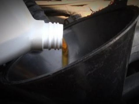 how to change the oil in a car