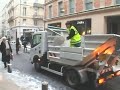 Nîmes : La neige ... c'est sympa!