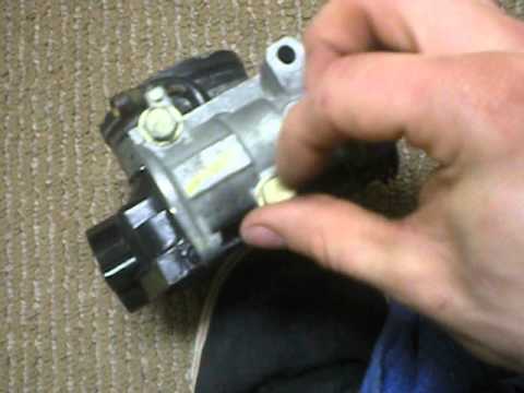 how to adjust idle screw honda