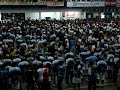 Bateria da Beija-Flor no último Ensaio Geral de 2007