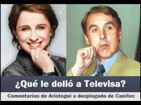 Dolio - La periodista Carmen Aristegui y la Cámara Nacional de la Industria de Telecomunicaciones por Cable (Canitec) protagonizan este martes un enfrentamiento a tr...