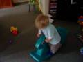 Peyton being a little daredevil