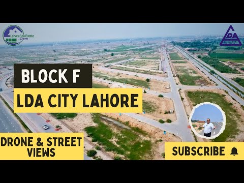 LDA City Lahore Block F Revealed! 🚧 July 2025 Site Tour & House Construction Updates
