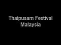 Thaipusam Hindu Hook Piercing Festival Thaipusam Hindu Hook Piercing Festival