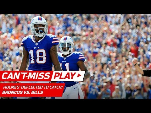 Video: Andre Holmes Brings in Crazy Deflected Pass to Cap Off TD Drive! | Can't-Miss Play | NFL Wk 3