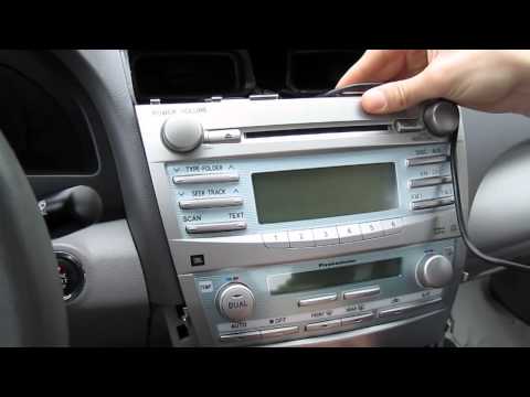 GTA Car Kits – Toyota Camry 2007-2011 install of iPhone, Ipod and AUX adapter for factory stereo