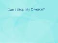 Watch 'Can I Stop My Divorce?'
