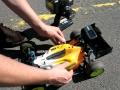 Tamiya DF-03 Brushless speed runs 96 km/h!