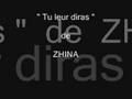 Zhina - Tu leur diras