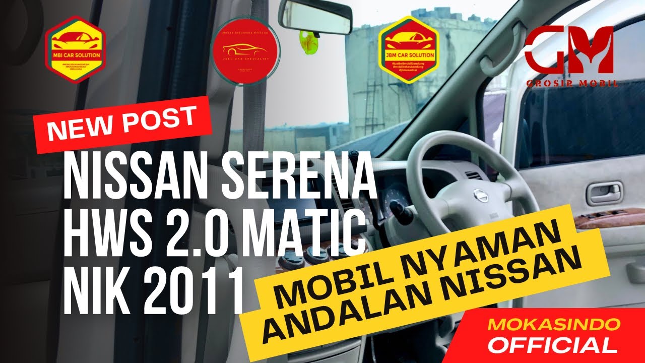 Jual Mobil Nissan Serena 2011 Highway Star 2.0 di Jawa Barat Automatic MPV Putih Rp 117.000.000