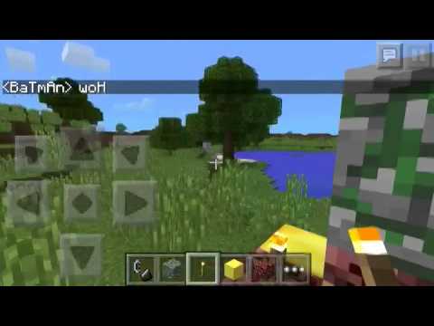 how to summon herobrine in minecraft p e