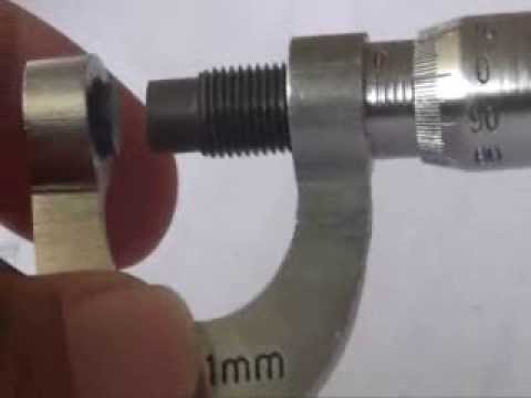 how to find the zero error in a screw gauge