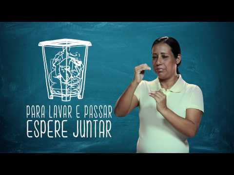Campanha de Uso Racional de Energia - Libras - Lavar Roupa -Eletrobras Distribuição Rondônia Campanha de Uso Racional de Energia - Libras - Lavar Roupa -Eletrobras Distribuição Rondônia