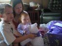 Opening GreatGrandmoms Gift 082408