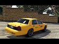 NYPD FORD CVPI Undercover Taxi NEW 4K для GTA 5 видео 5