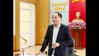 Cho ý kiến vào dự thảo Báo cáo chính trị trình Đại hội Đảng bộ thành phố lần thứ XX