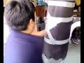 young filipino kids training