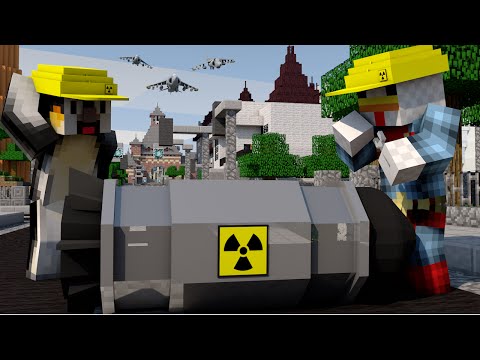 Minecraft | NUCLEAR BOMB CHALLENGE - Nuclear Finale! (NUKE VS CITY)