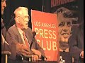 LA Press Club Panel Discussion on Robert Kennedy - Vol. I