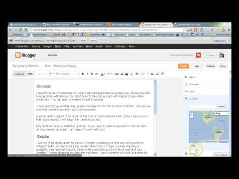 How to Use Blogger Posts, Pages and Tabs