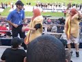 Dancing Chargers Pizza Guy at Homecoming Dancing Chargers Pizza Guy at Homecoming