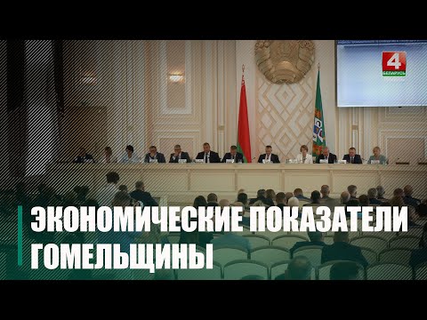 7 из 9 ключевых экономических показателей выполнено на Гомельщине за 1-е полугодие 2025-го видео
