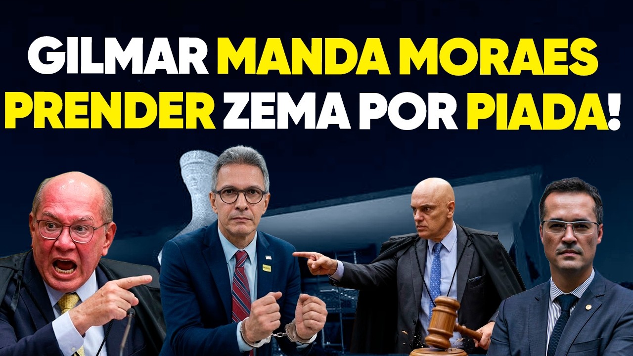 Gilmar SURTA e manda Moraes INVESTIGAR Zema por PIADA!