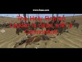 A war in the game medieval total war (Egypt VS Roman)