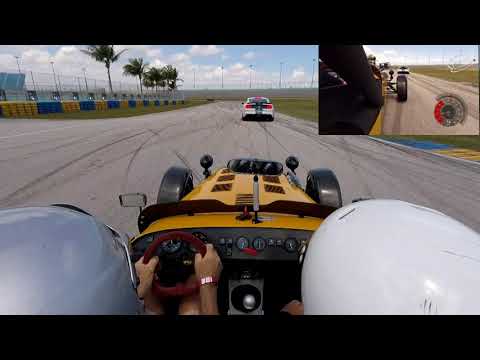 First Time in the Caterham at Homestead 