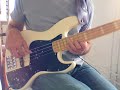 Amaj7 chord/scale lick - from Playbassnow.com