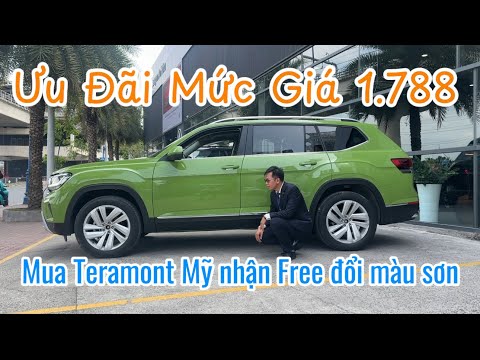 Volkswagen Teramont Mỹ Giá 1.788 Tỷ | Tặng Đổi Màu Sơn FREE | Ưu Đãi Lớn Nhất 2026