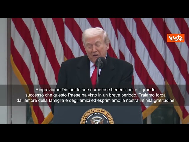 Trump: Siamo molto vicini all'accordo di pace per l'Ucraina