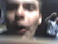 me and dan pretty drunk getting a song going.