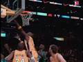 Ray Allen Drives Baseline and Makes a Tough Reverse Lay-Up