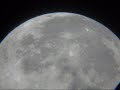 Moon passing
